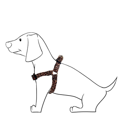 Arnés Perro - Modelo Cinta Leopard